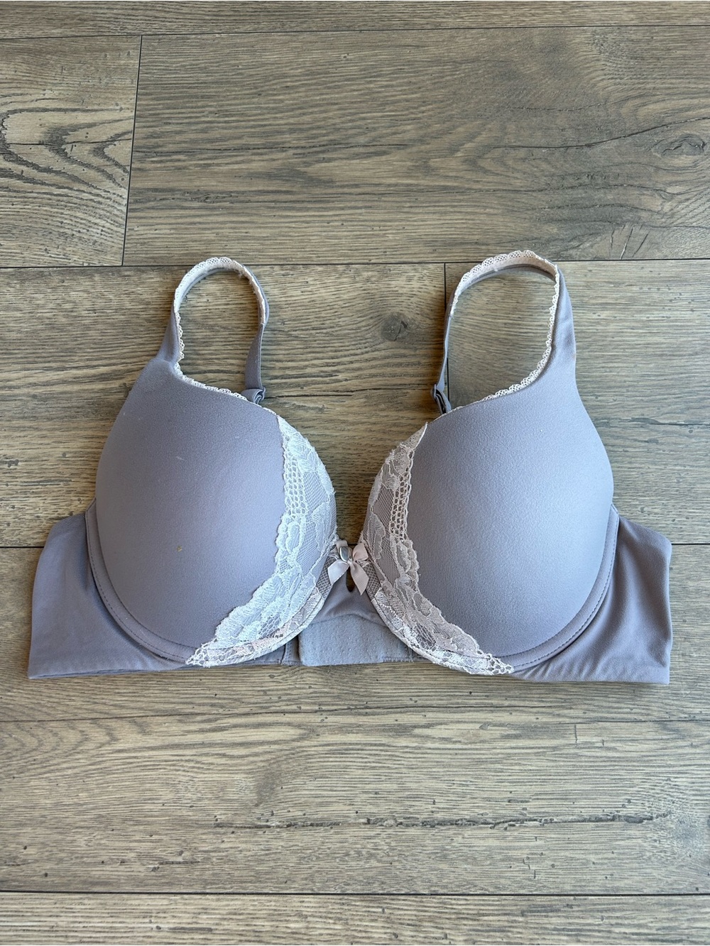 Victoria's Secret Lace-Trim Body by Victoria Perfect Shape Push-Up Bra